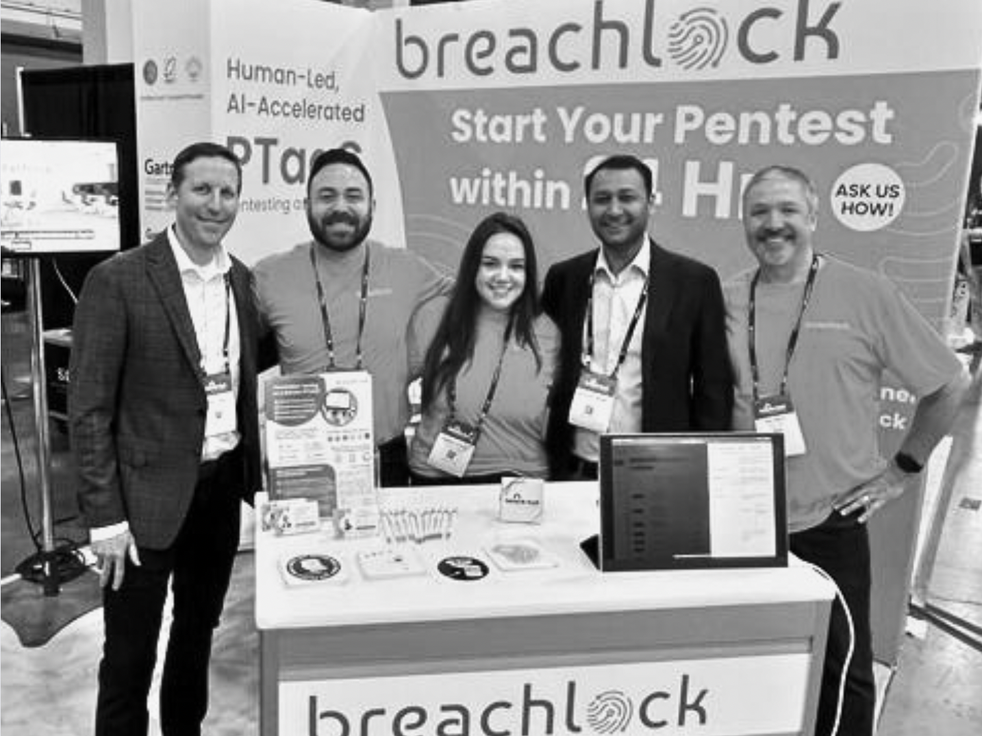BreachLock Team at RSA